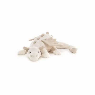 Jellycat Snow Dragon USA | 28713QFXD